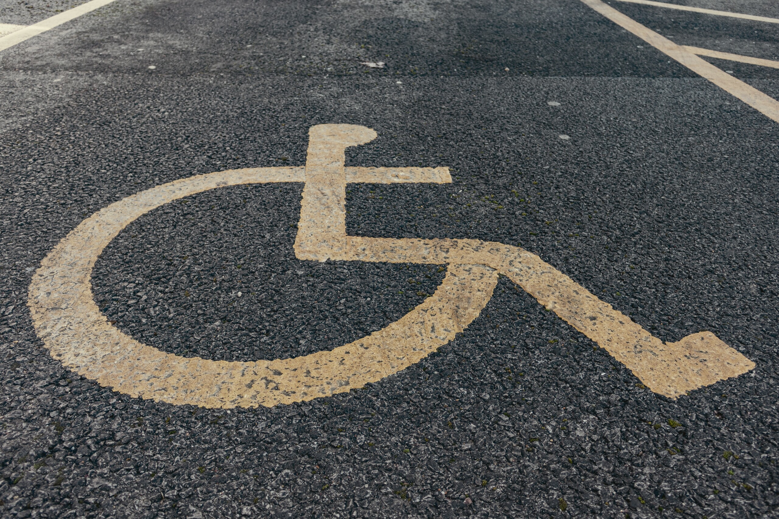Parking permit for persons with disabilities in Panama